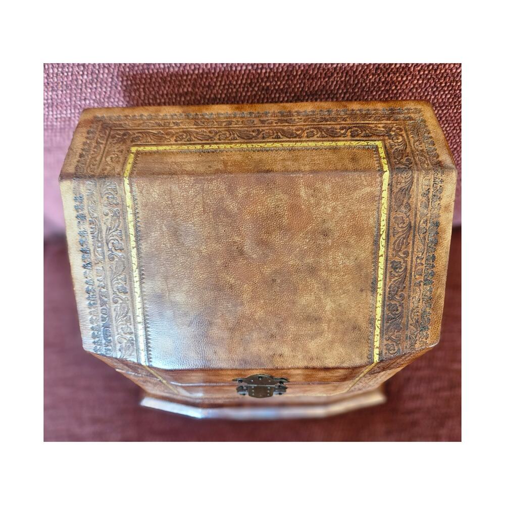 Vintage Neiman Marcus pen collector box holds fountain Pens Italy - Picture 10 of 10